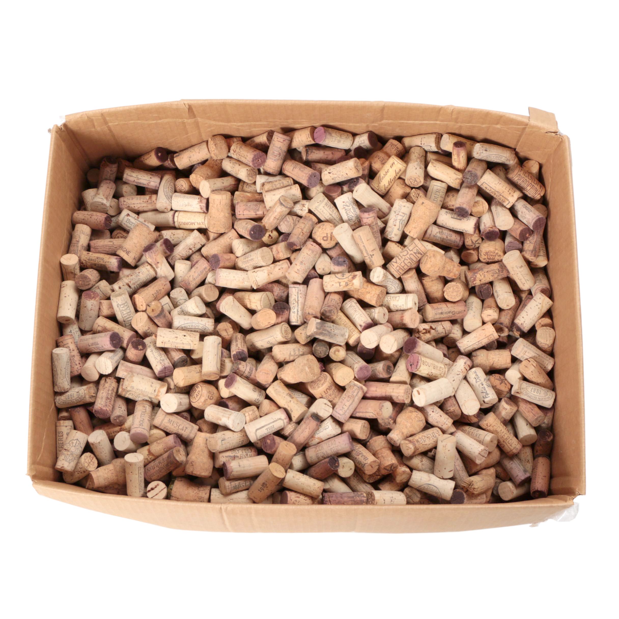 Large Assortment of Corks