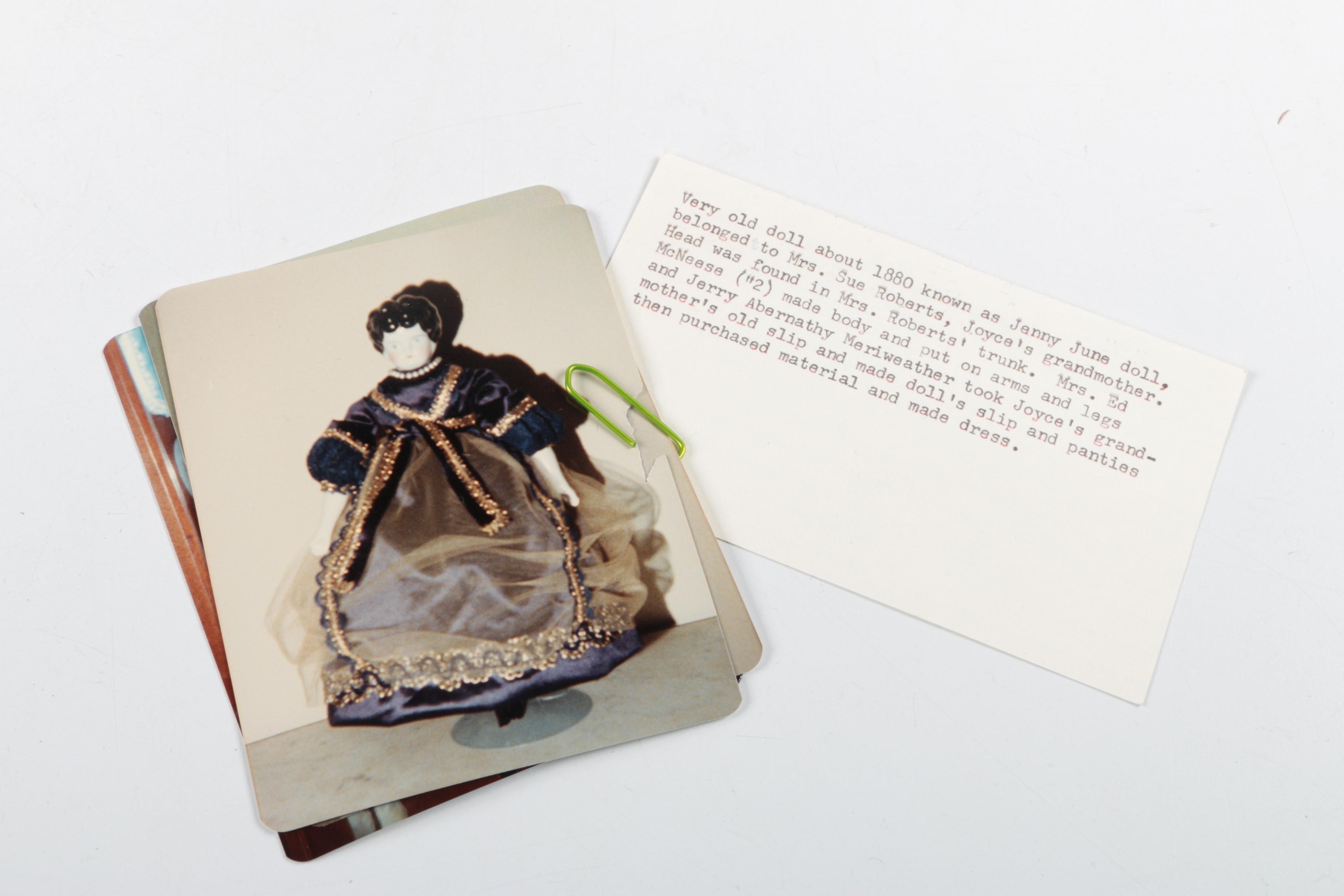 Circa 1880 "Jennie June" China Head Doll