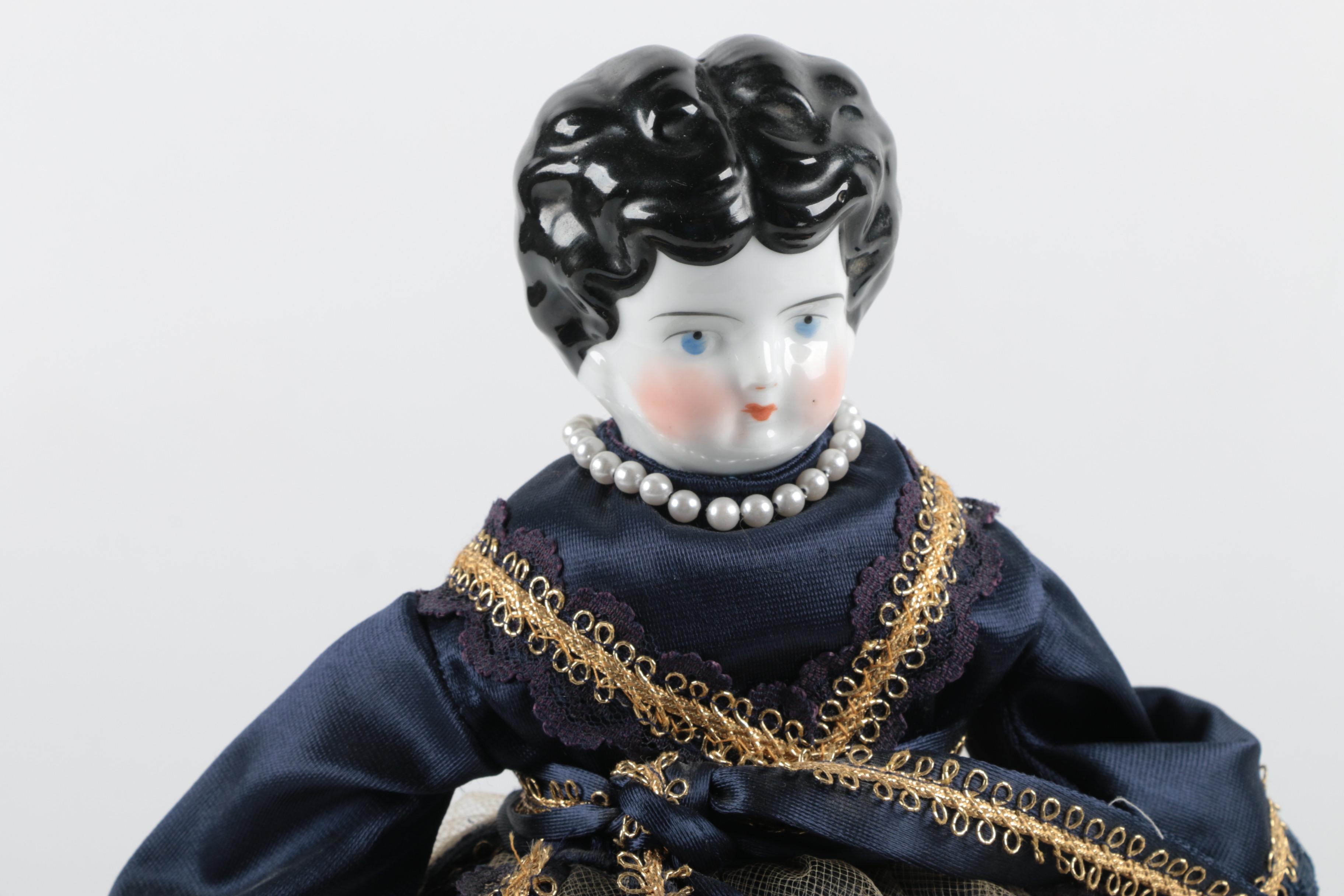Circa 1880 "Jennie June" China Head Doll