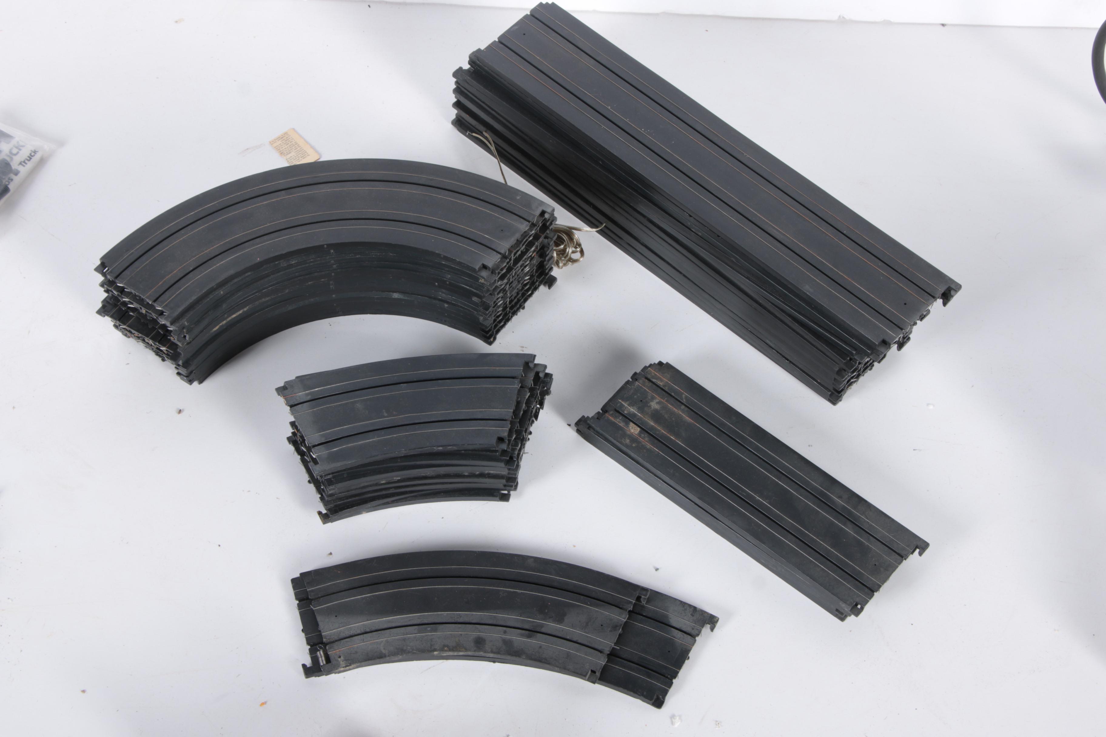 Variety of Slot Car Track and Accessories