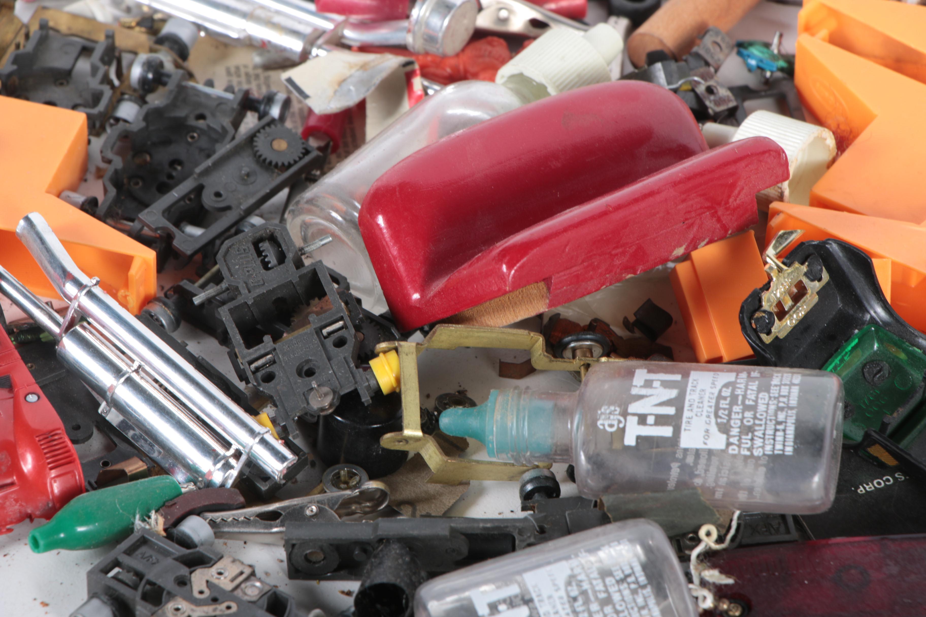 Variety of Slot Car Track and Accessories