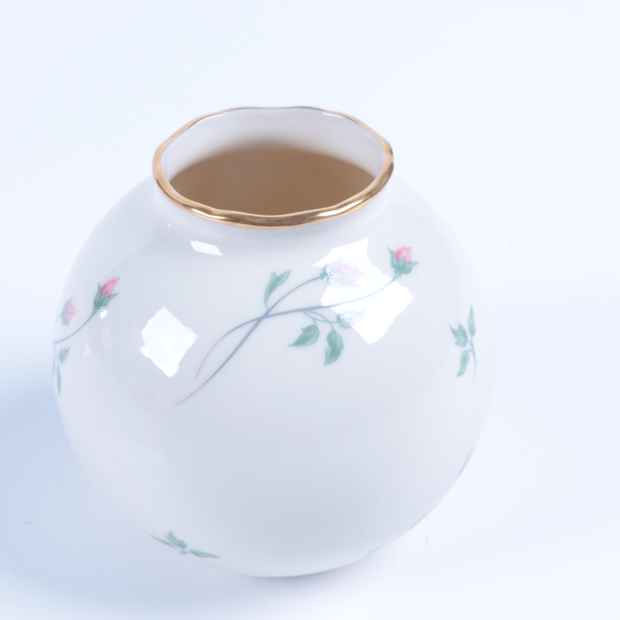 Lenox Porcelain "Rose Manor" Rose Bowl