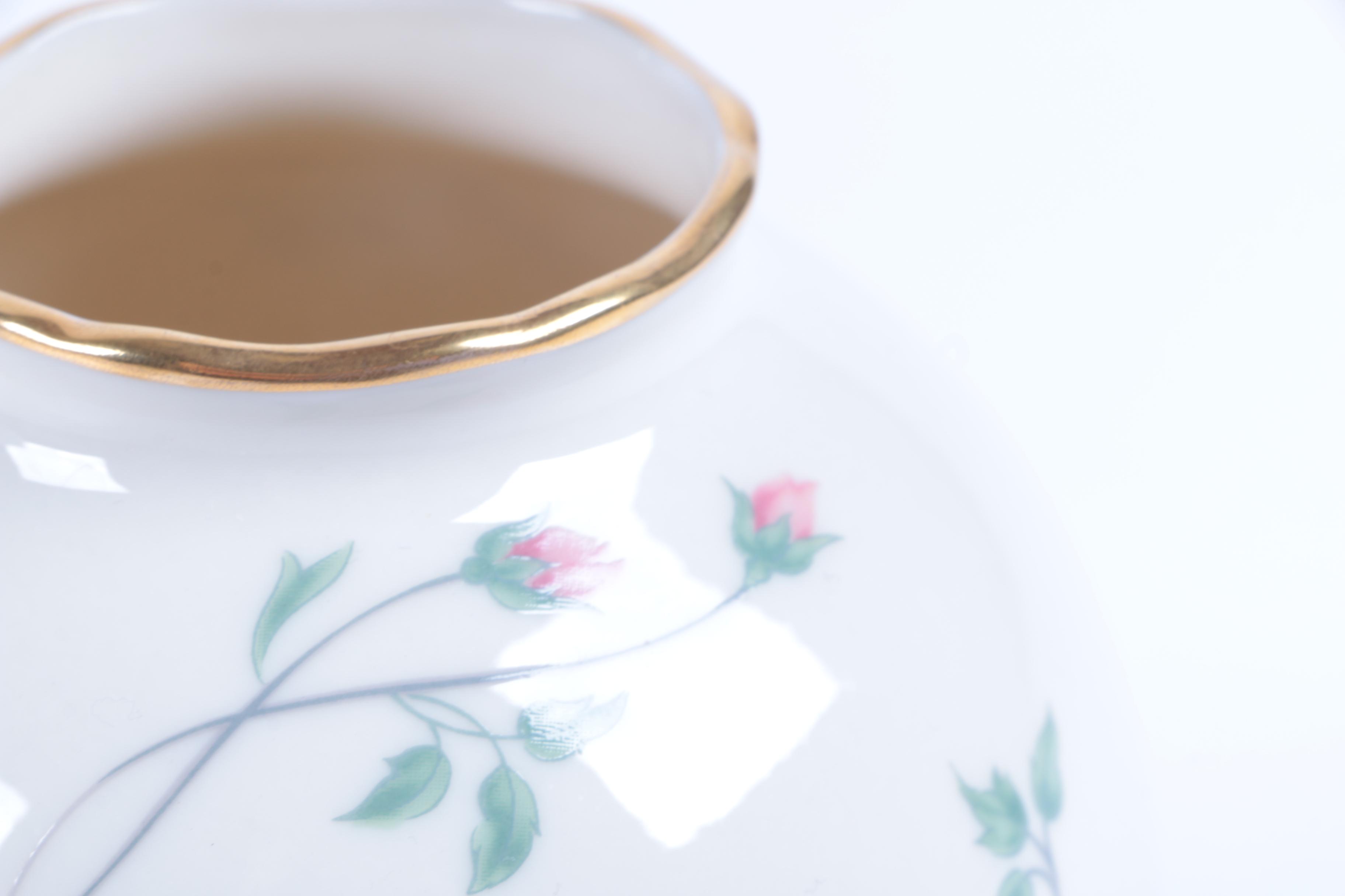 Lenox Porcelain "Rose Manor" Rose Bowl