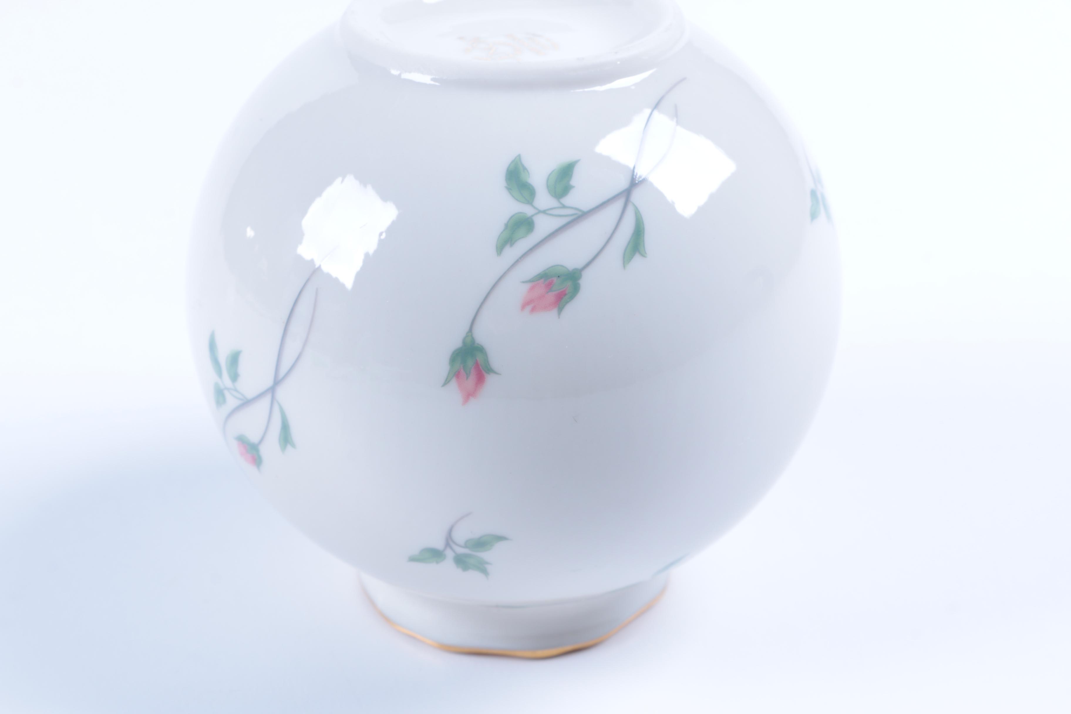 Lenox Porcelain "Rose Manor" Rose Bowl