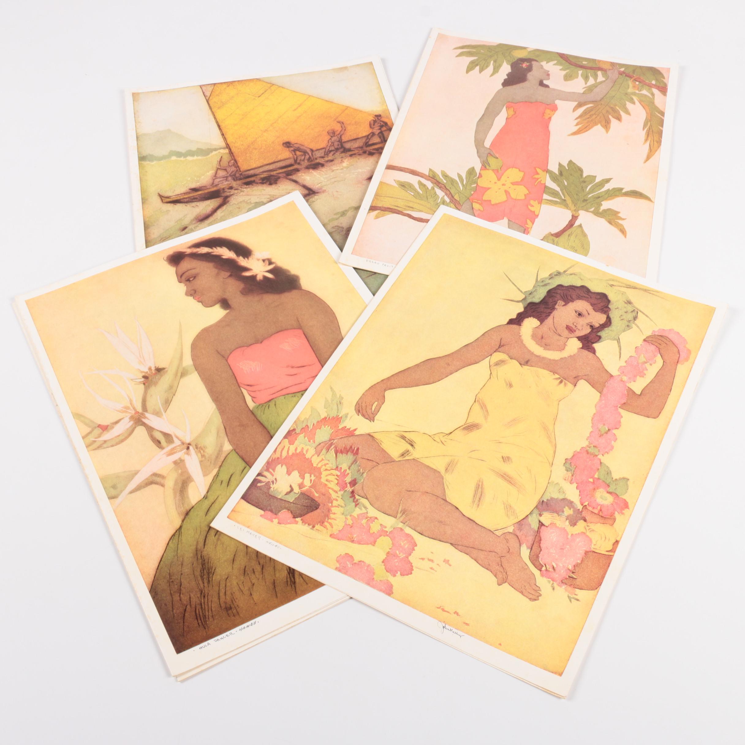 John Melville Kelly Royal Hawaiin Restaurant Menus