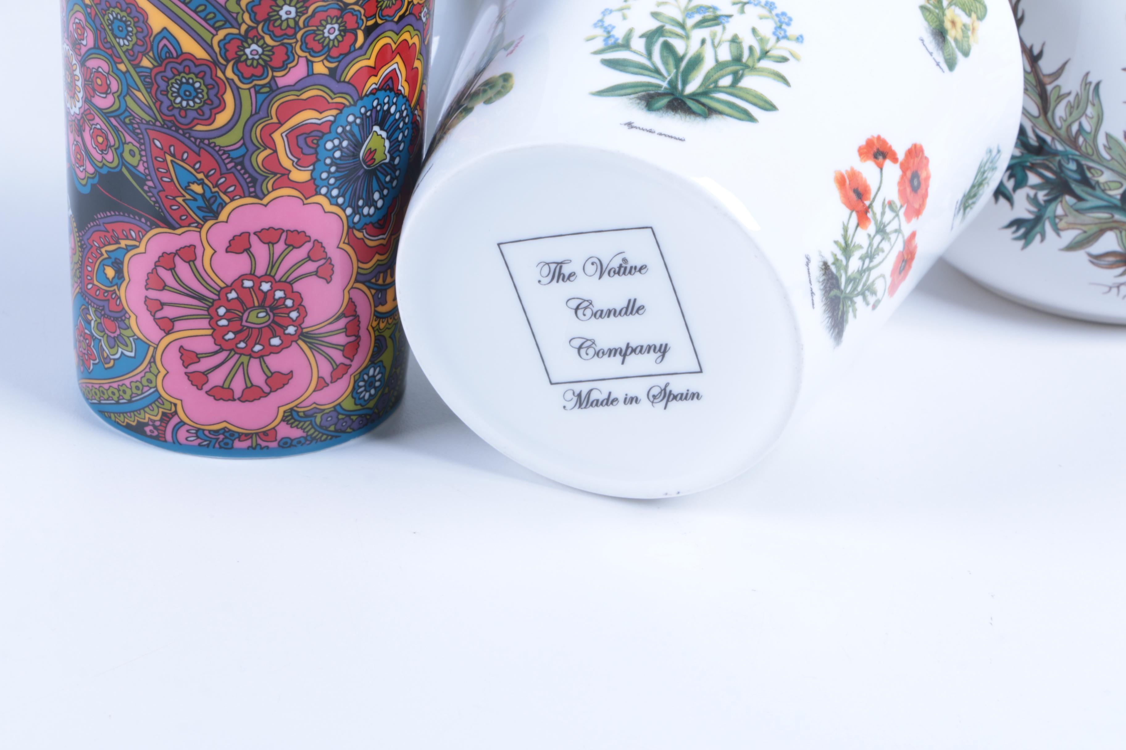 Porcelain Mug and Cachepots featuring Vera Bradley