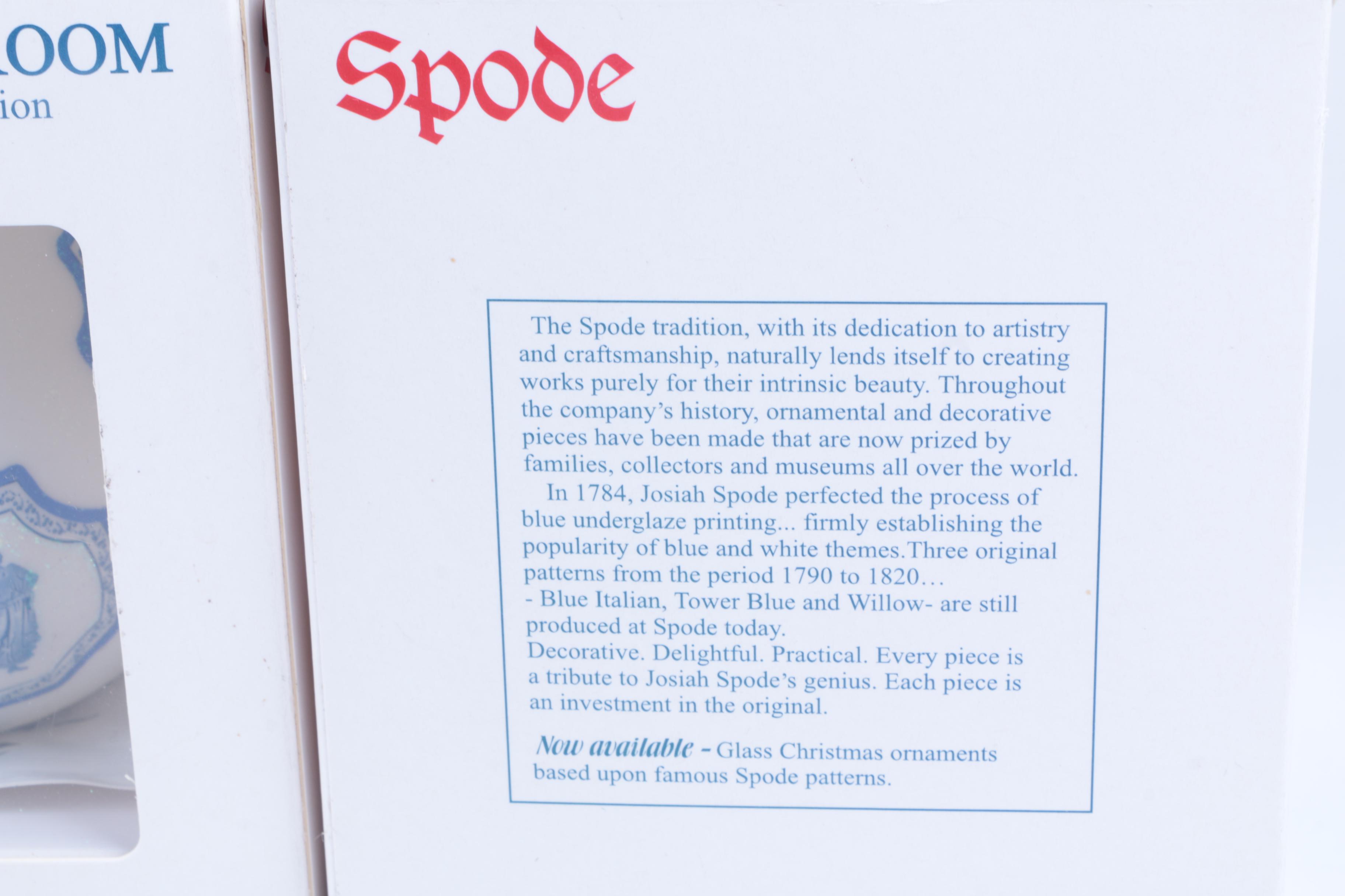 Spode Christmas Ornaments