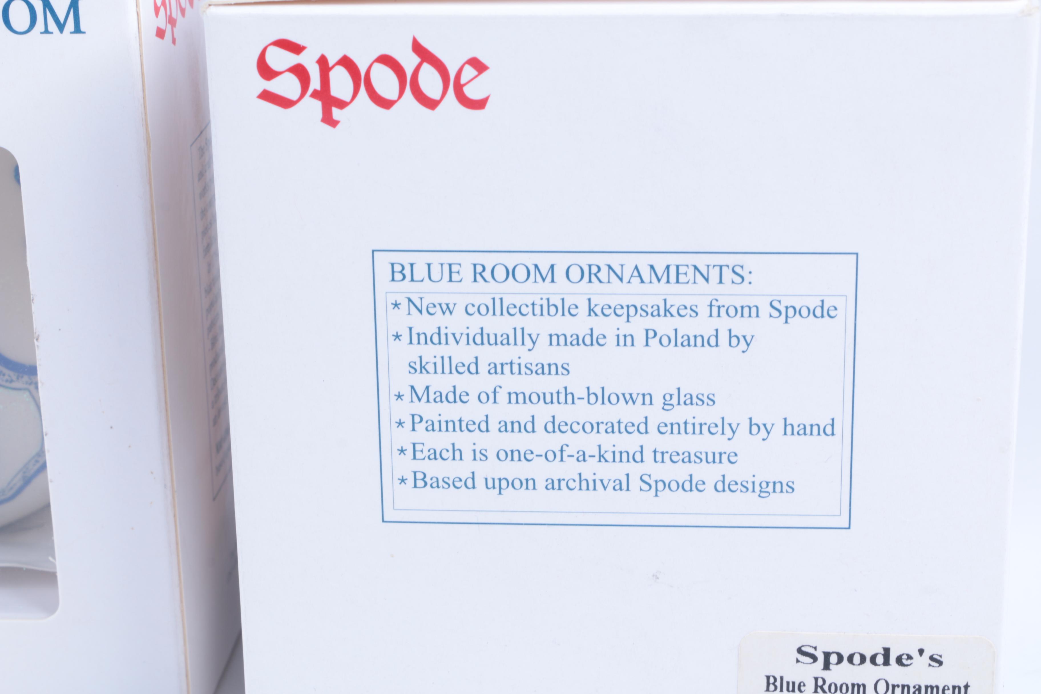 Spode Christmas Ornaments