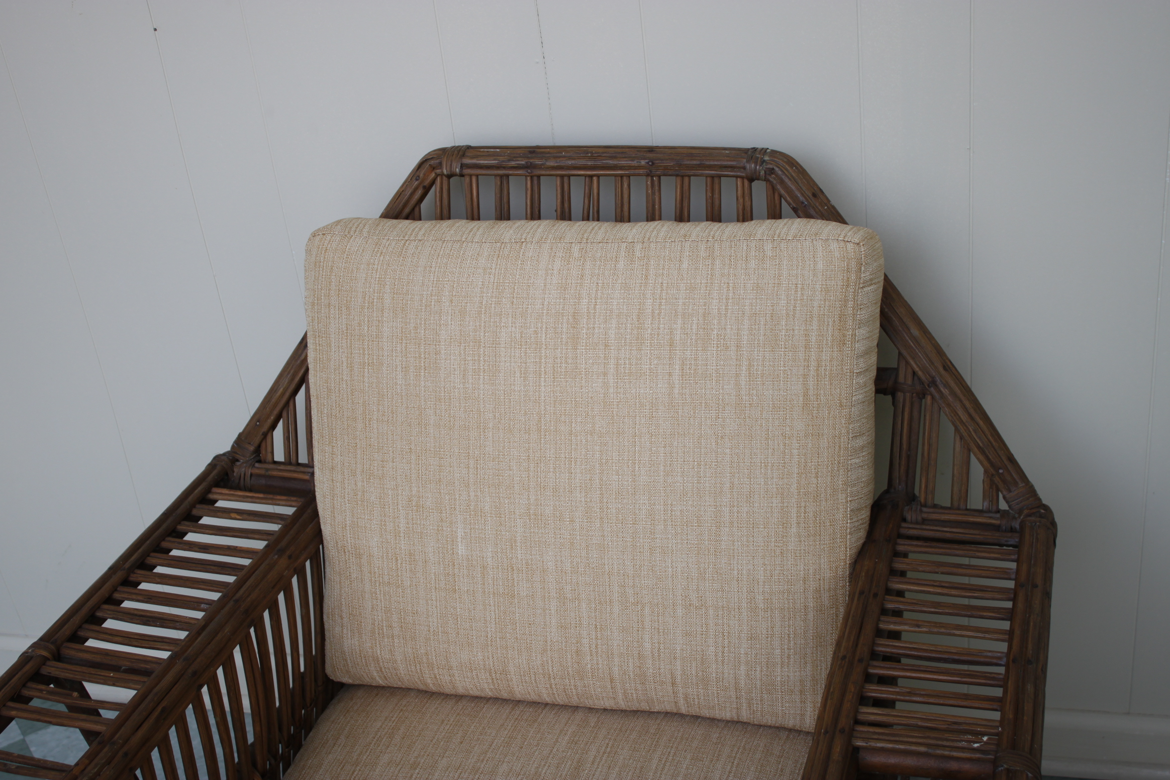 Vintage Rattan Armchair