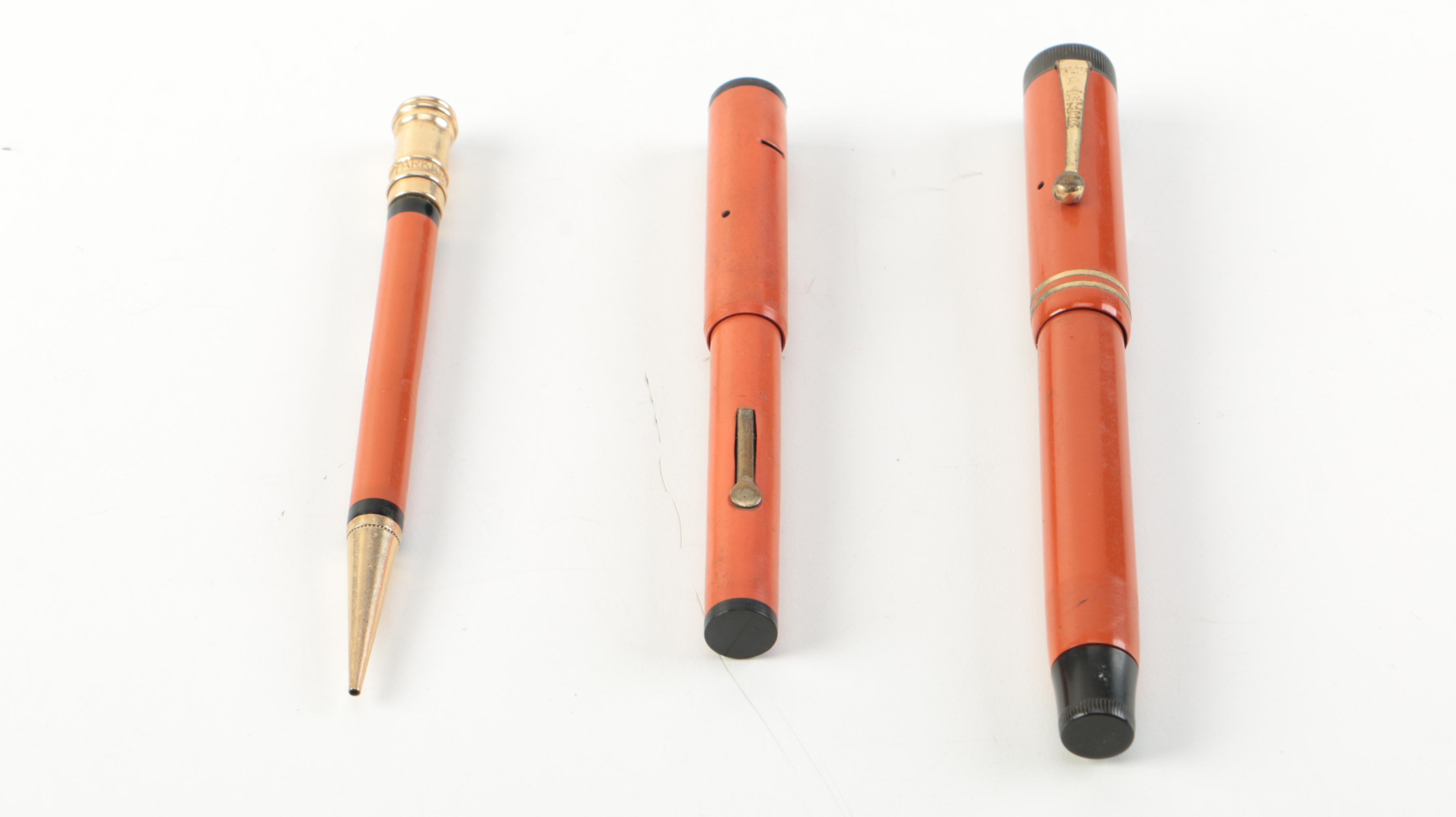 Parker Fountain Pen and Pencil Set
