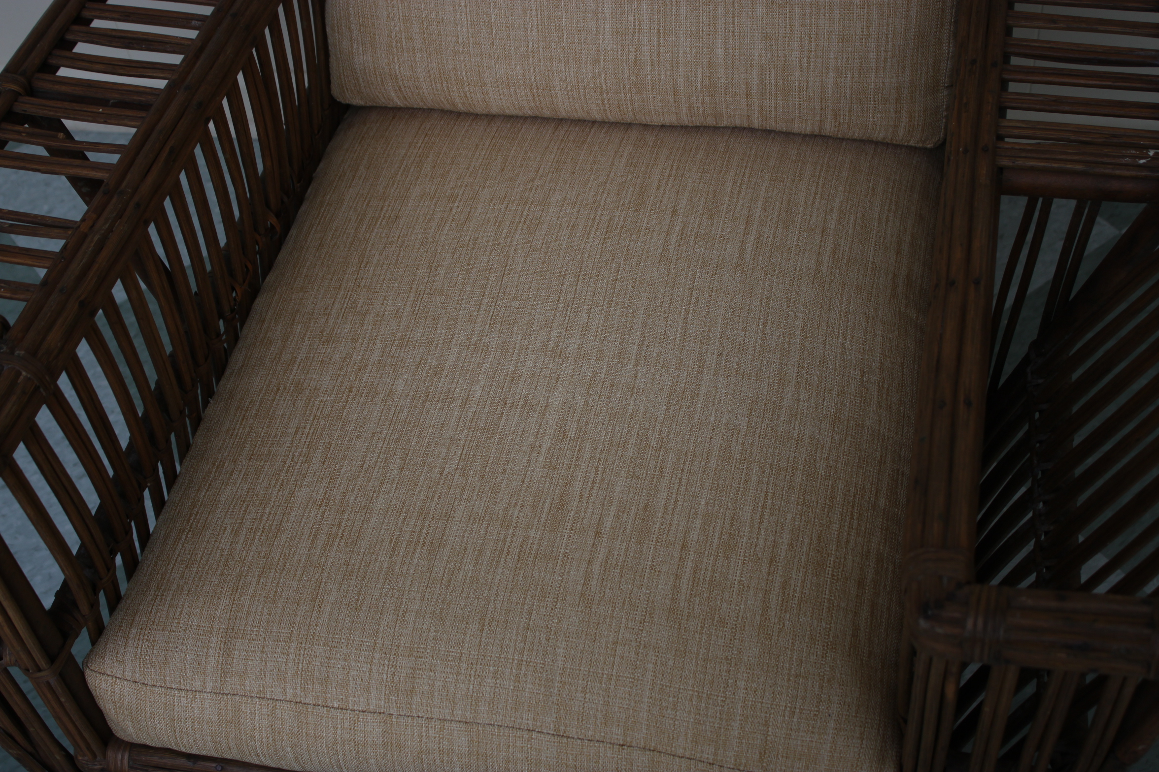 Vintage Rattan Armchair