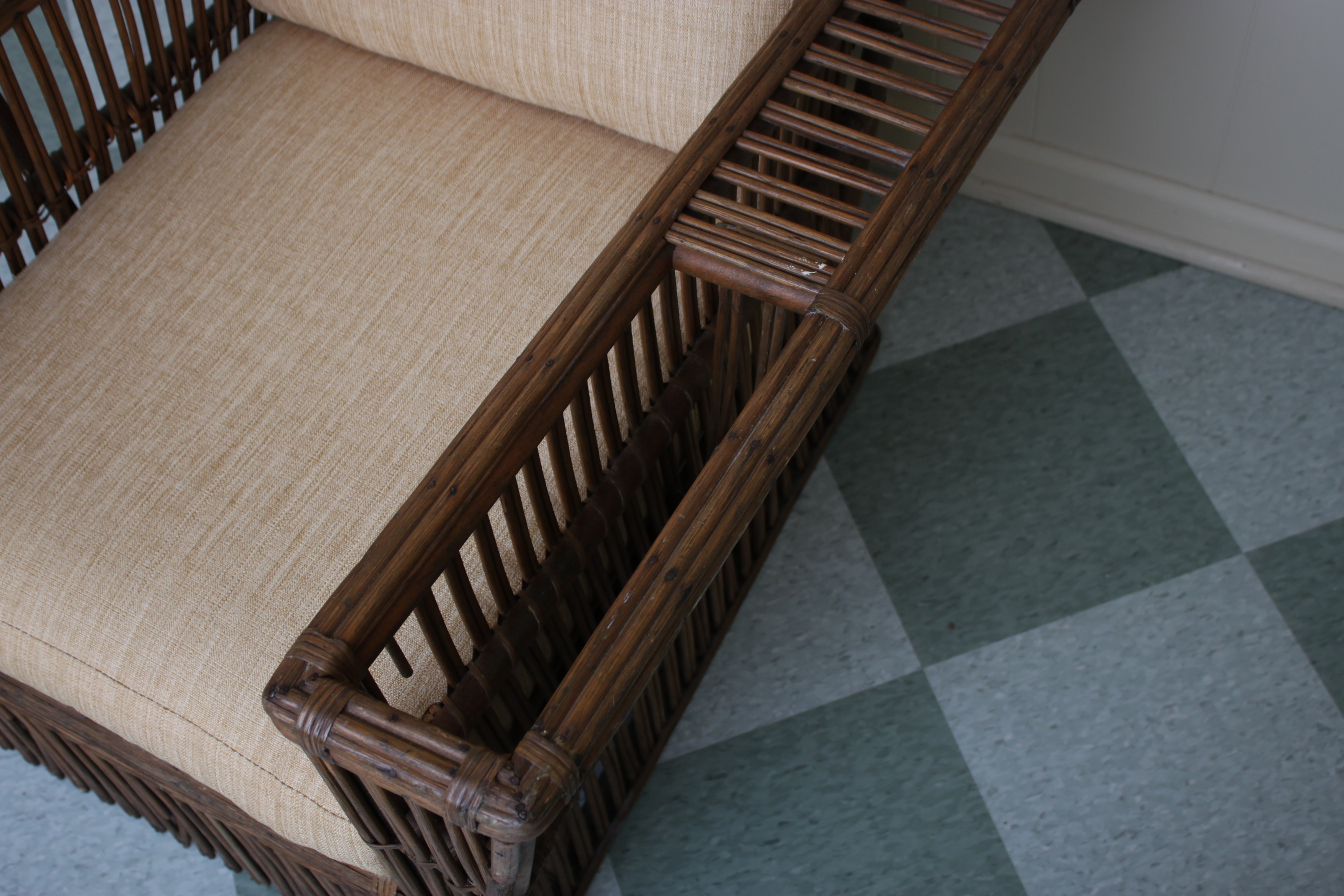 Vintage Rattan Armchair