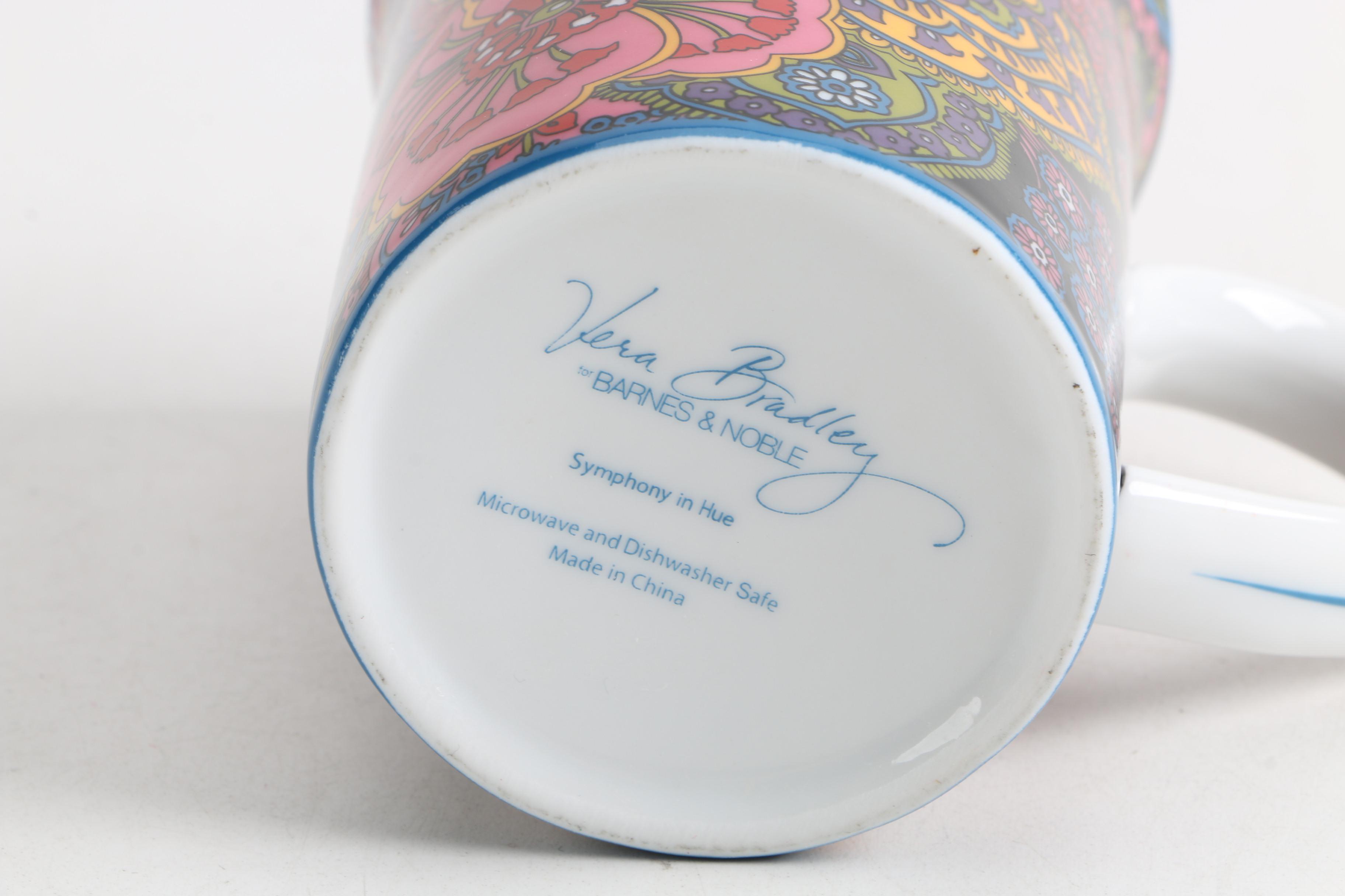 Porcelain Mug and Cachepots featuring Vera Bradley