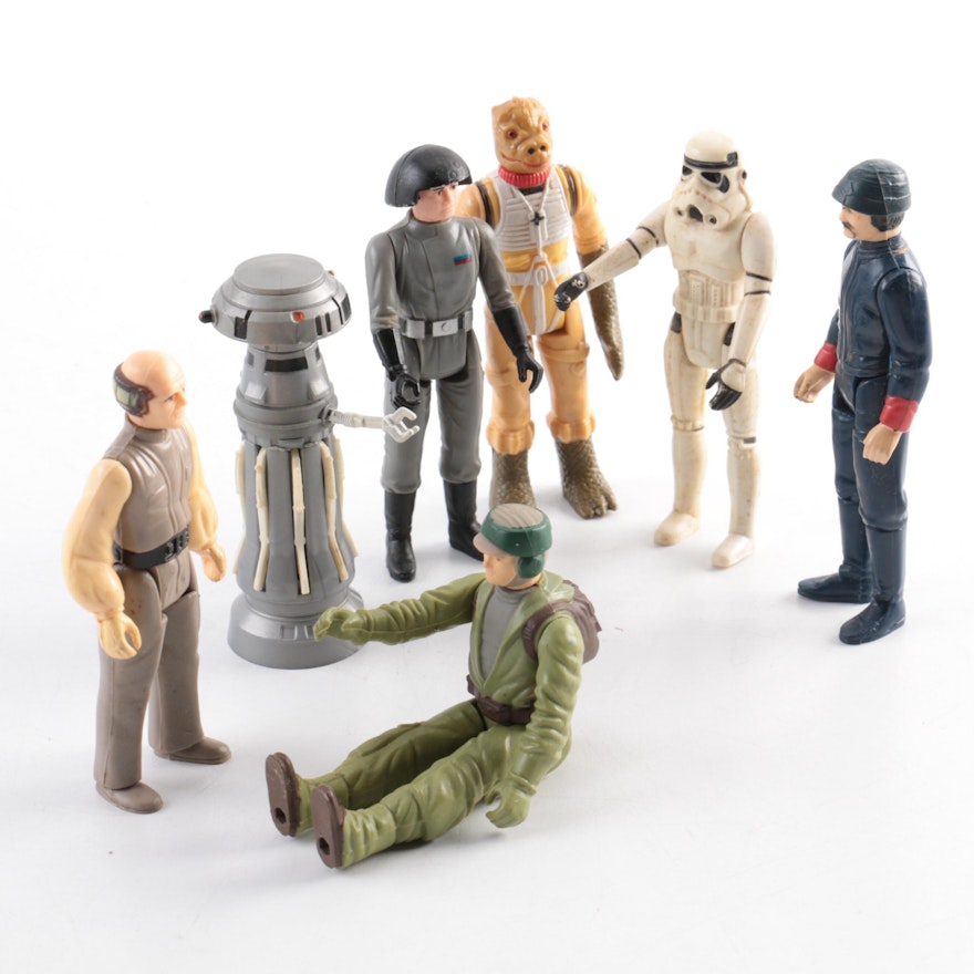 Collection of Vintage Kenner Star Wars Action Figures