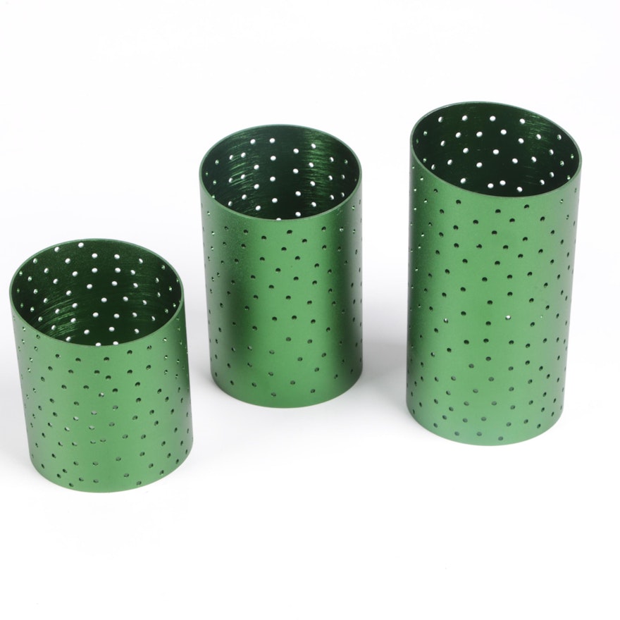 Vikki Smyth Aluminate Votive Candle Sleeves