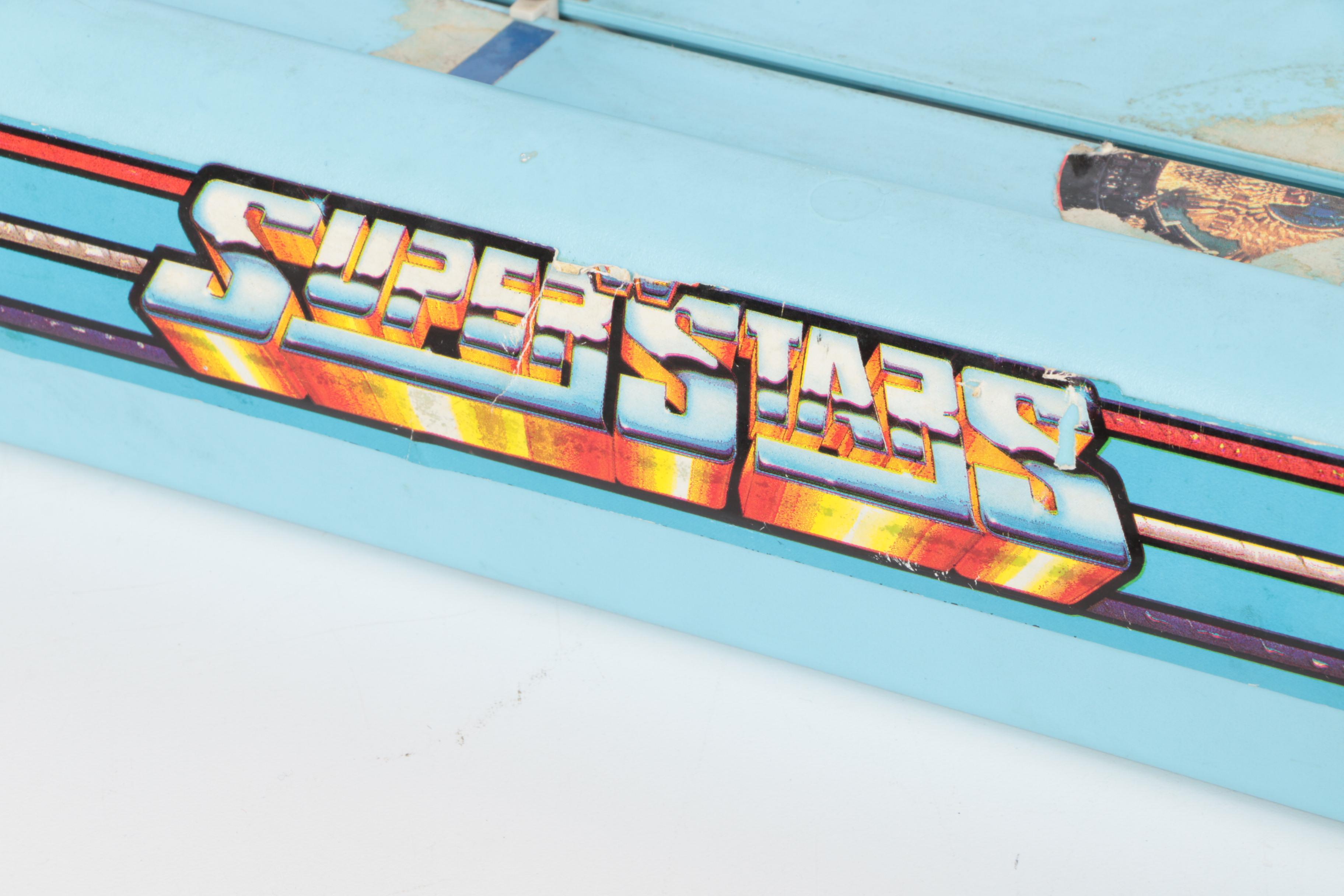 Vintage WWF Superstars Shoot-Out Tabletop Hockey Game