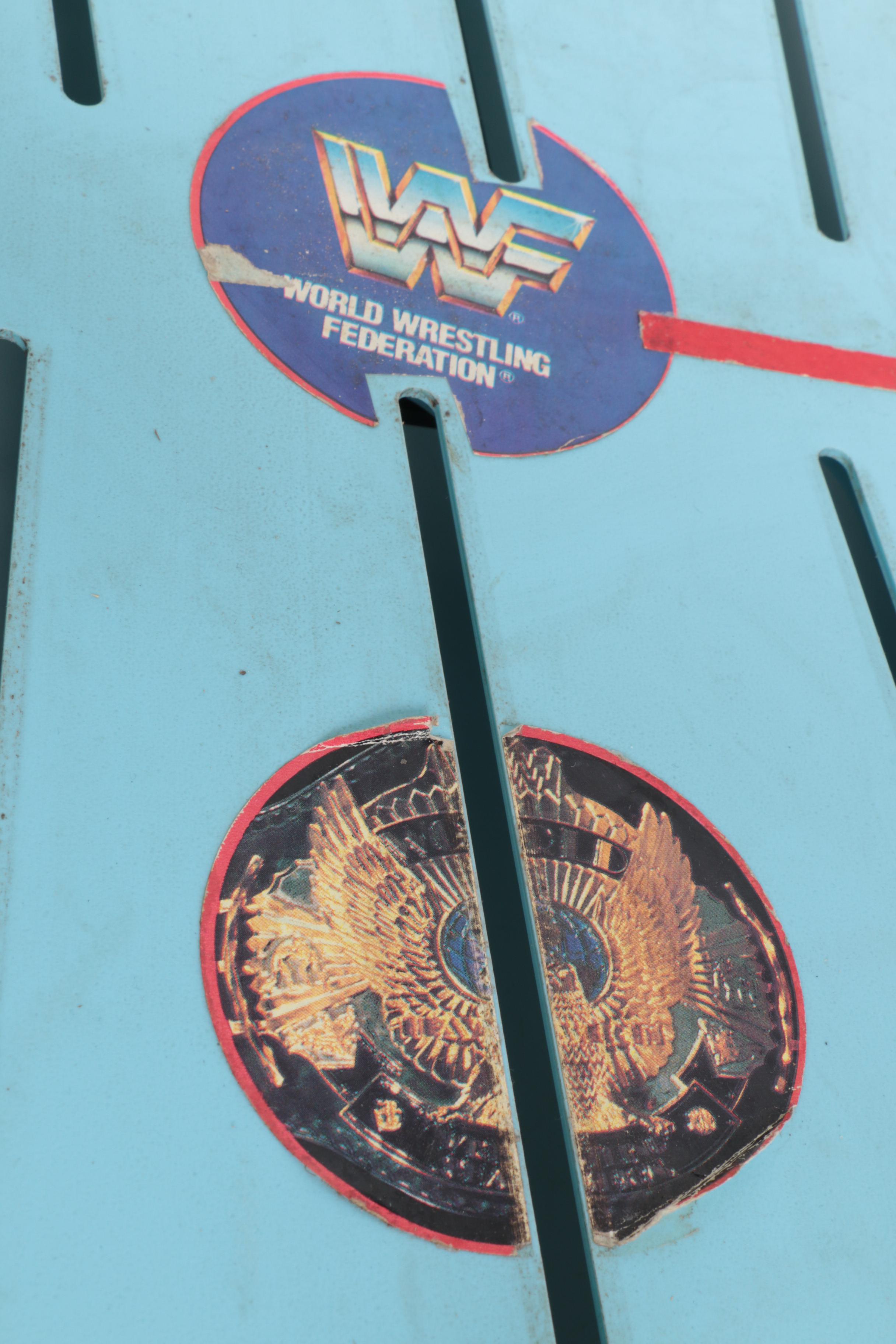 Vintage WWF Superstars Shoot-Out Tabletop Hockey Game