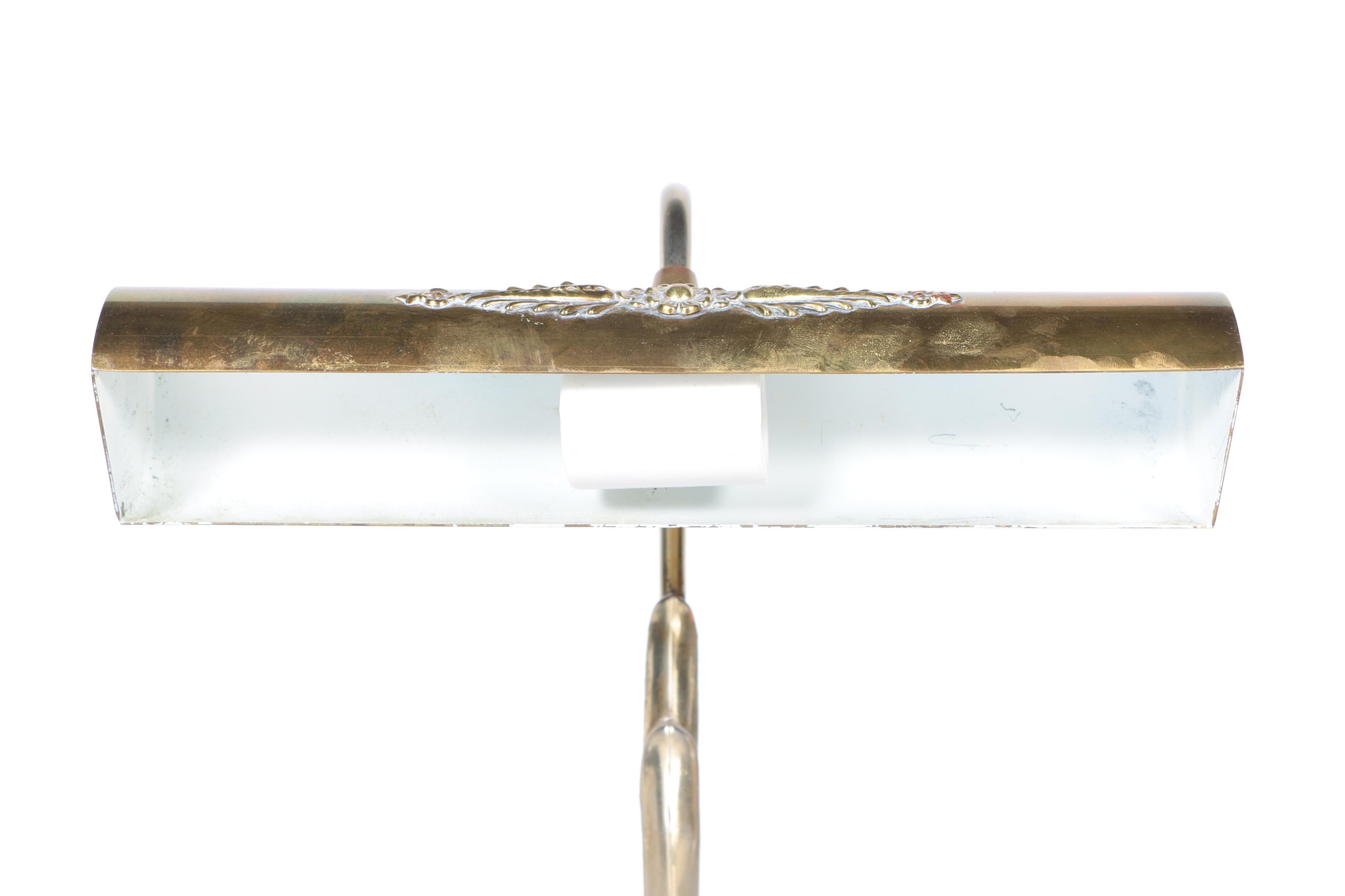 Gold Toned Desk Lamp