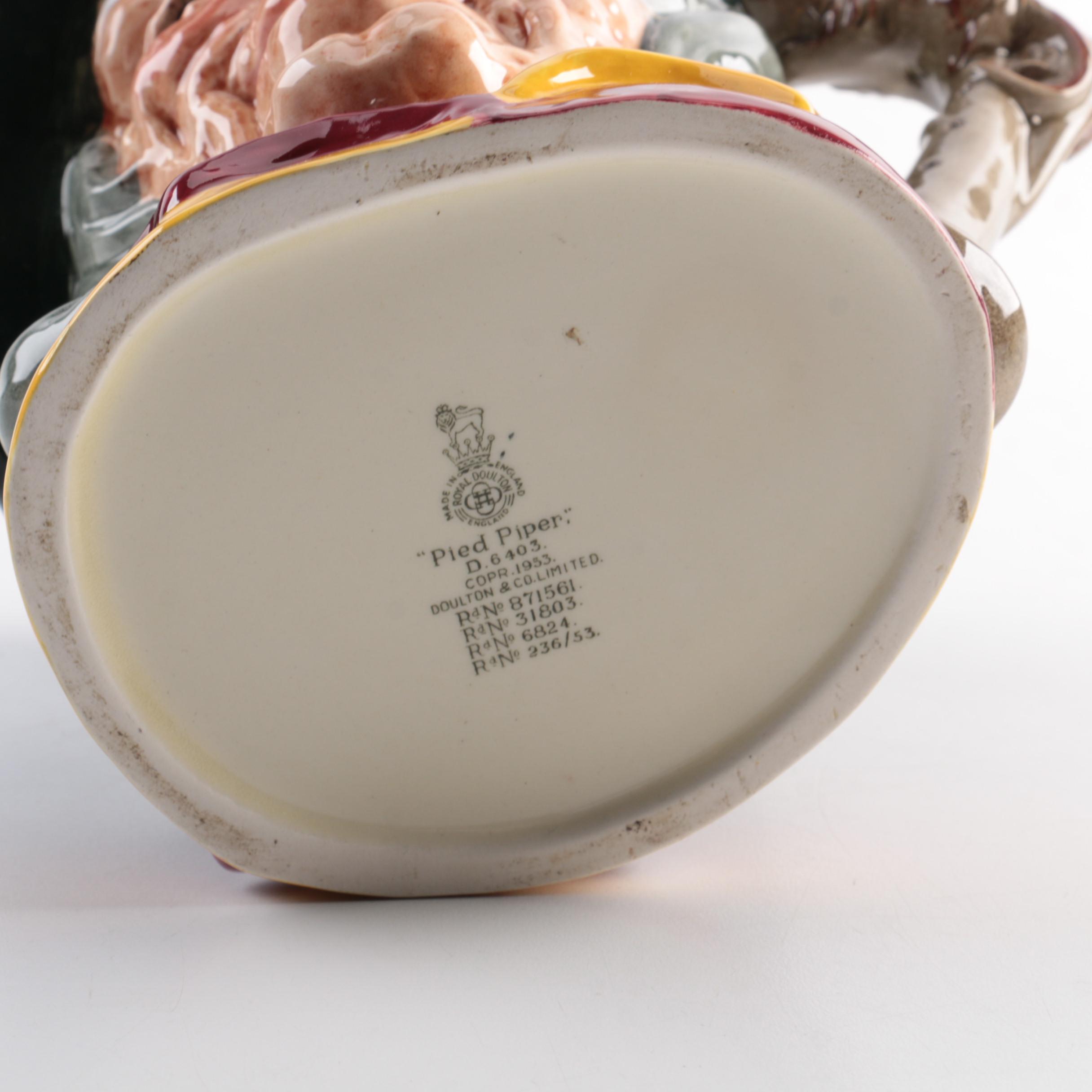 Royal Doulton and Lancaster Toby Jugs