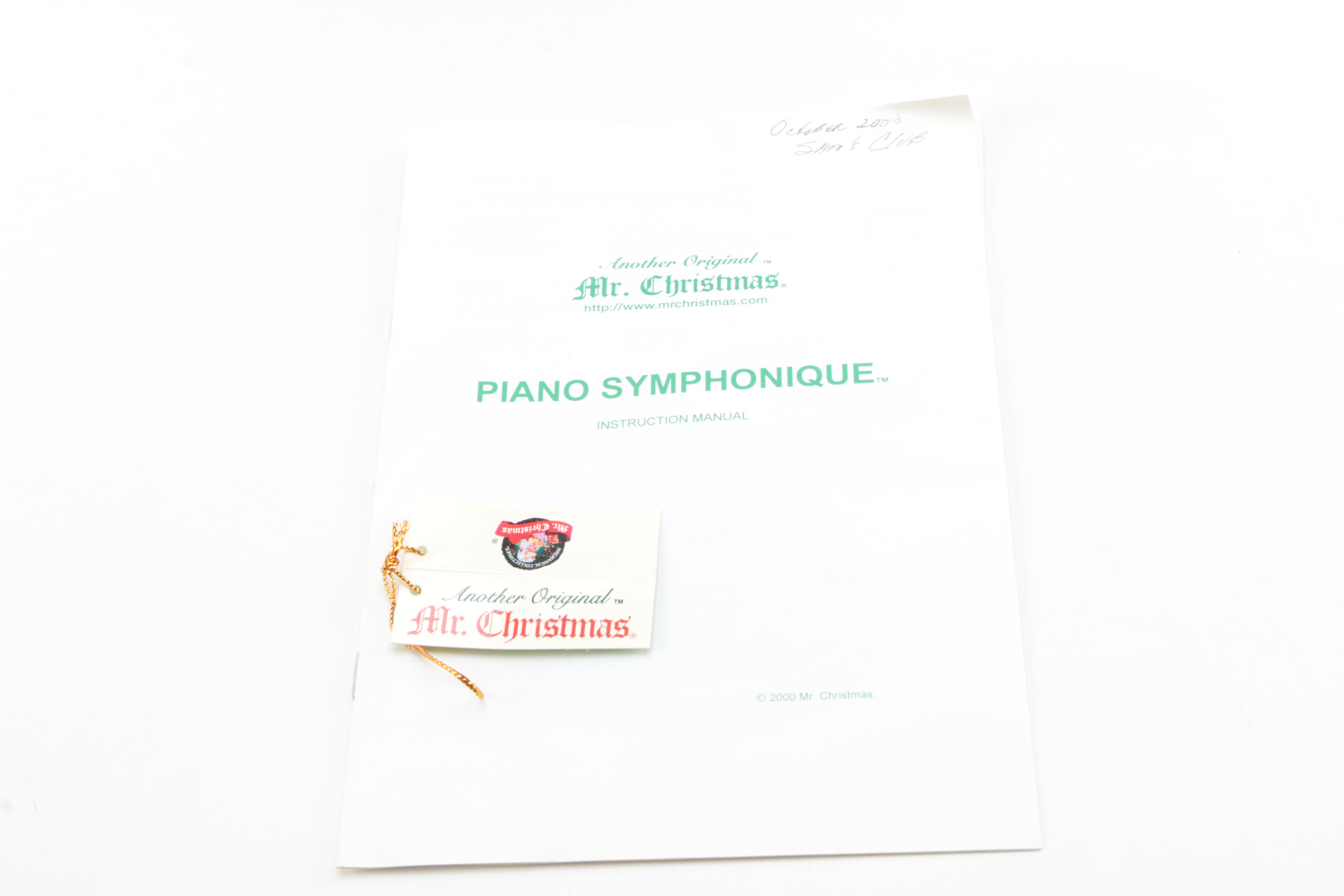 Grand Piano Music Box from Another Original Mr. Christmas