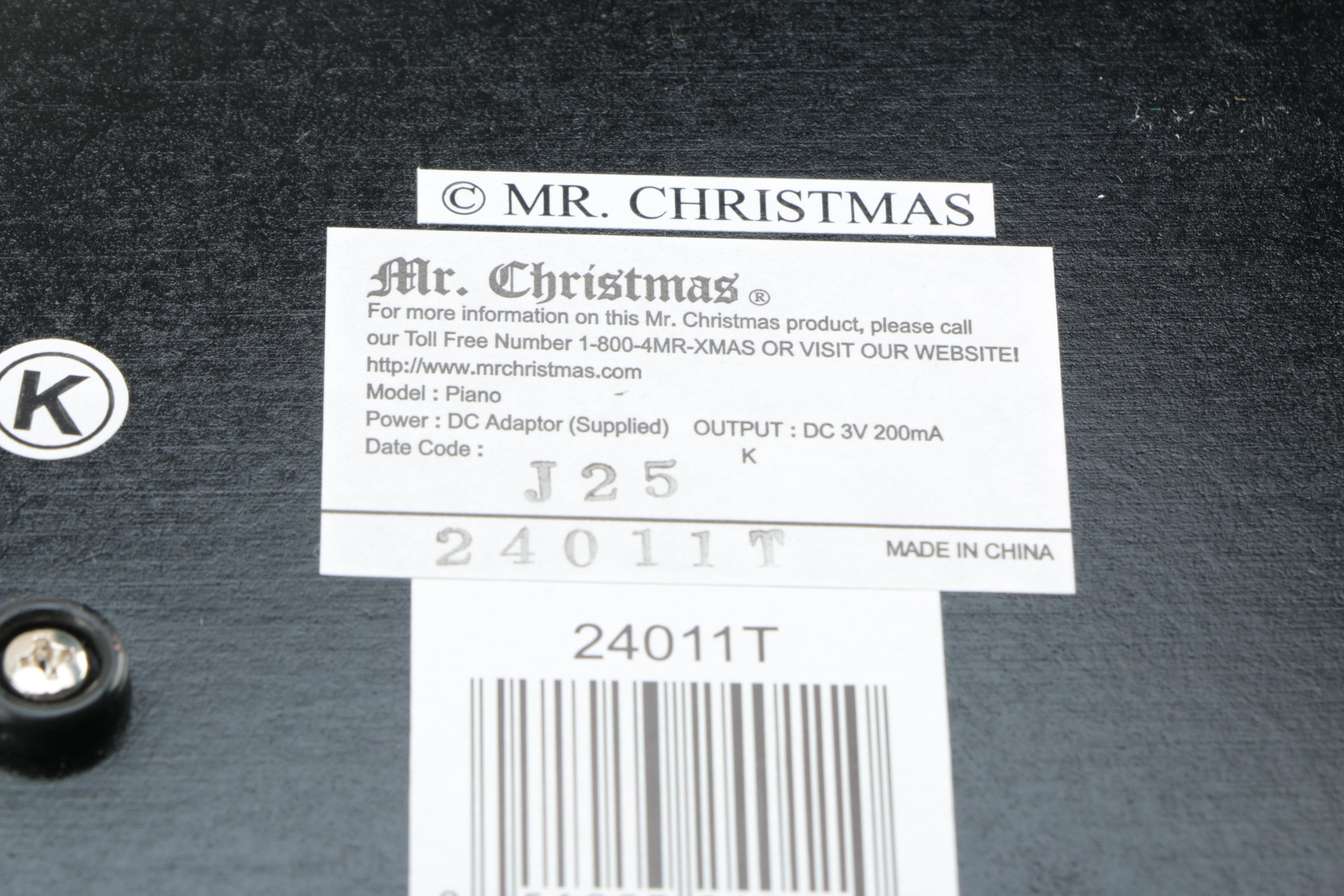 Grand Piano Music Box from Another Original Mr. Christmas