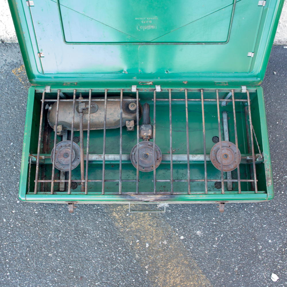 Vintage Coleman Outdoor Grill