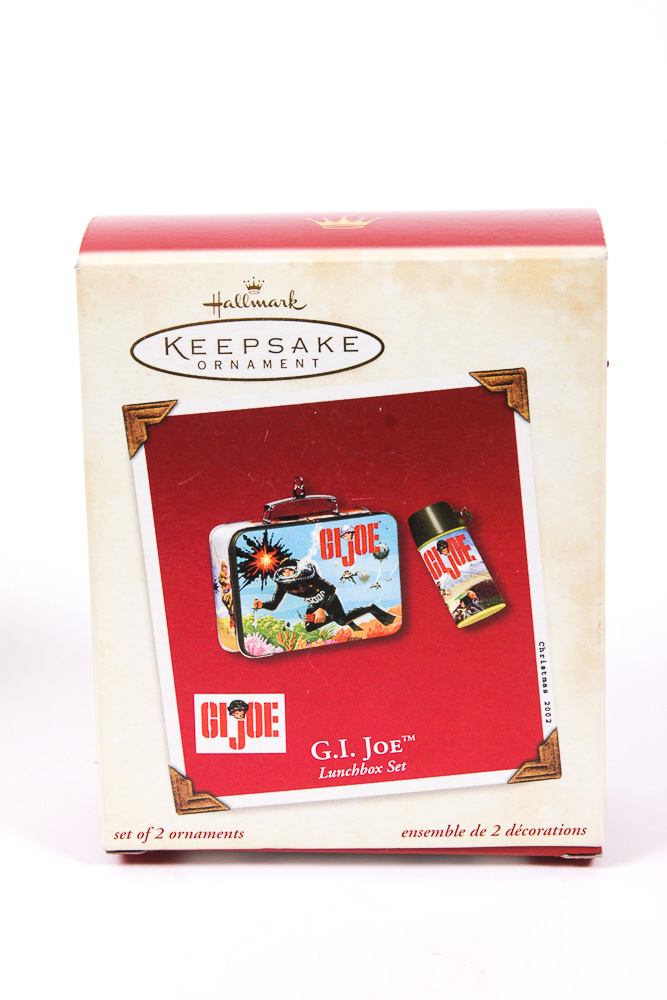 Hot Wheels and G.I. Joe Hallmark Keepsake Ornaments