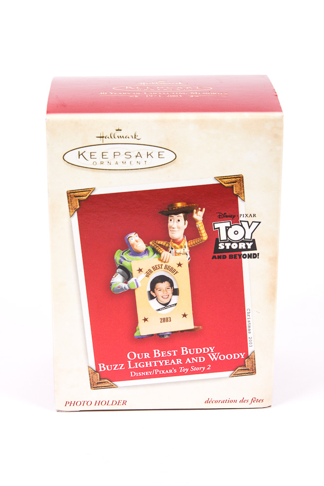 Collection of Disney Character Hallmark Keepsake Holiday Ornaments