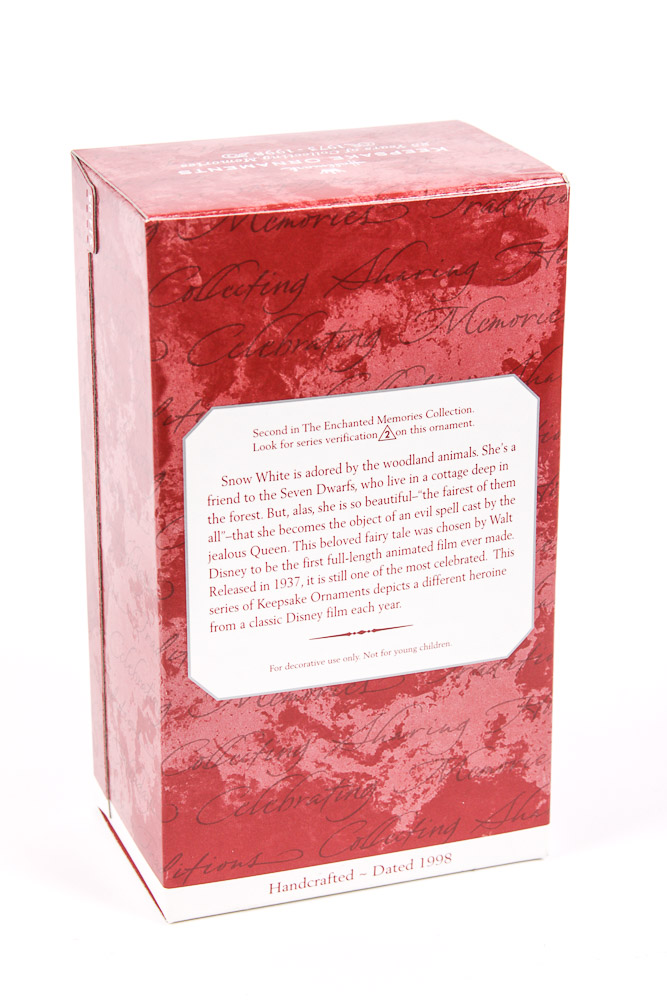 Collection of Disney Character Hallmark Keepsake Holiday Ornaments