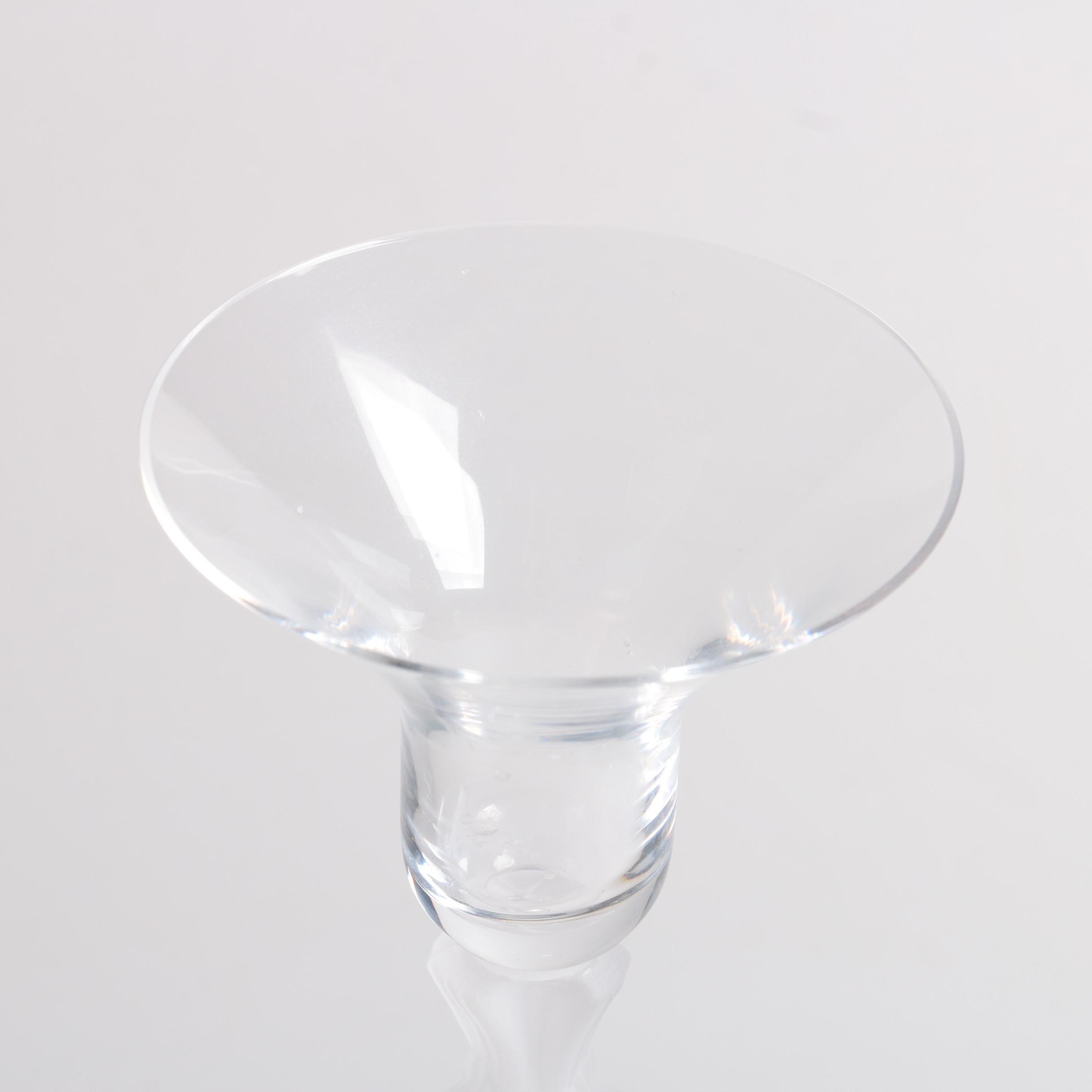 Sasaki Crystal "Wings" Candle Holders