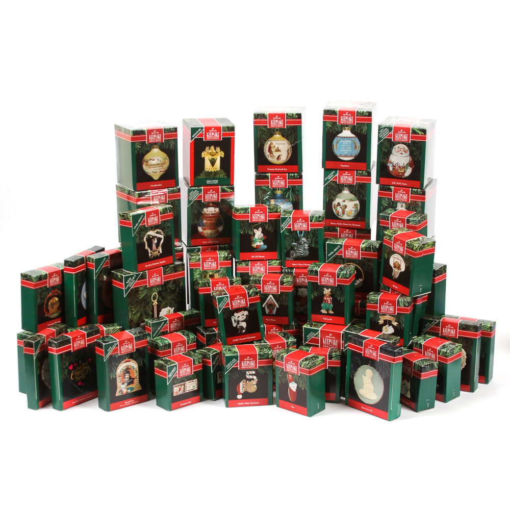 Early 1990's Hallmark Keepsake Ornaments