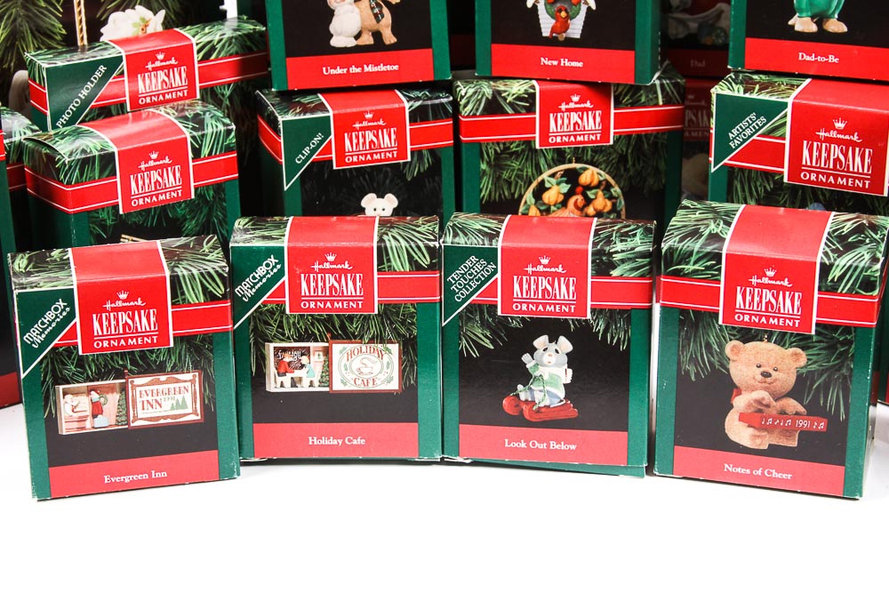 Early 1990's Hallmark Keepsake Ornaments