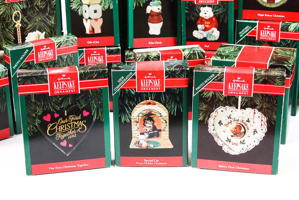Early 1990's Hallmark Keepsake Ornaments