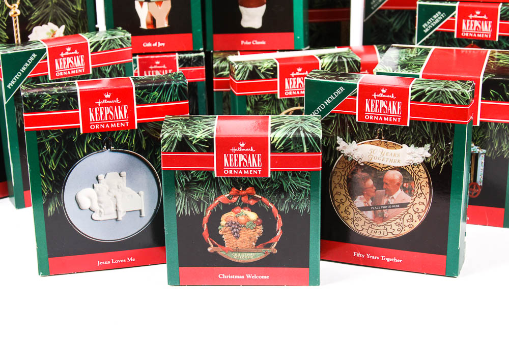 Early 1990's Hallmark Keepsake Ornaments