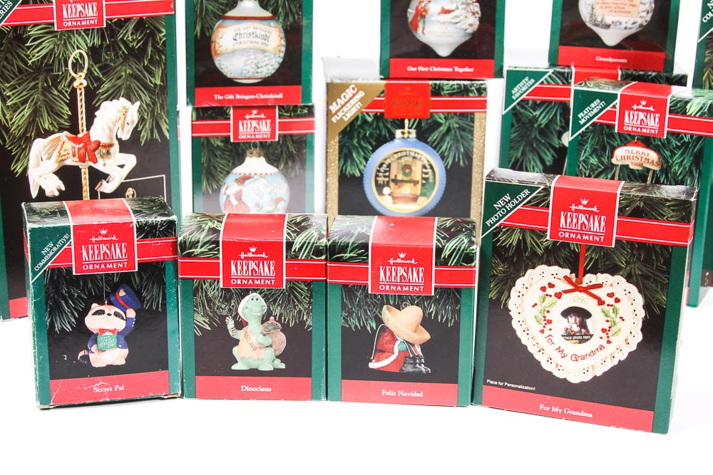 Early 1990's Hallmark Keepsake Ornaments