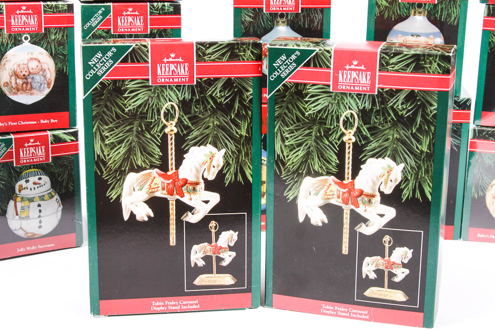 Early 1990's Hallmark Keepsake Ornaments