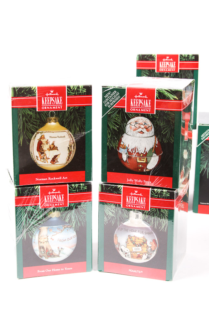 Early 1990's Hallmark Keepsake Ornaments