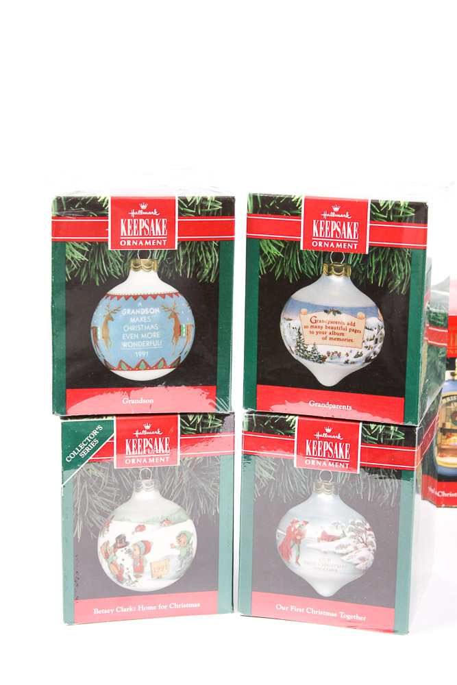 Early 1990's Hallmark Keepsake Ornaments