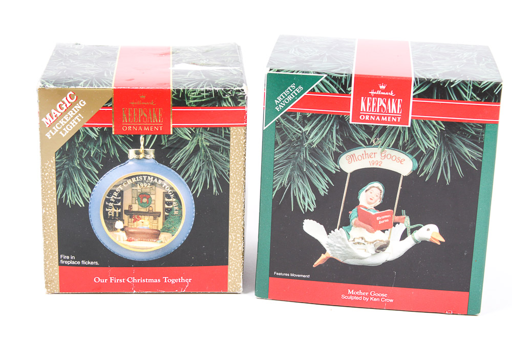 Early 1990's Hallmark Keepsake Ornaments