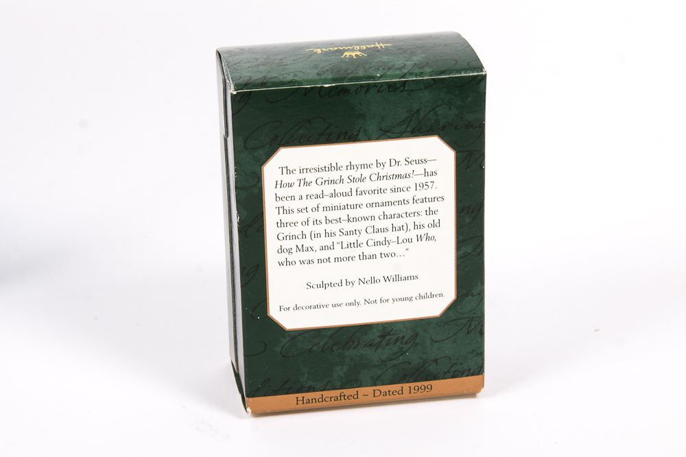 Dr. Suess Hallmark Keepsake Ornaments and Figurines