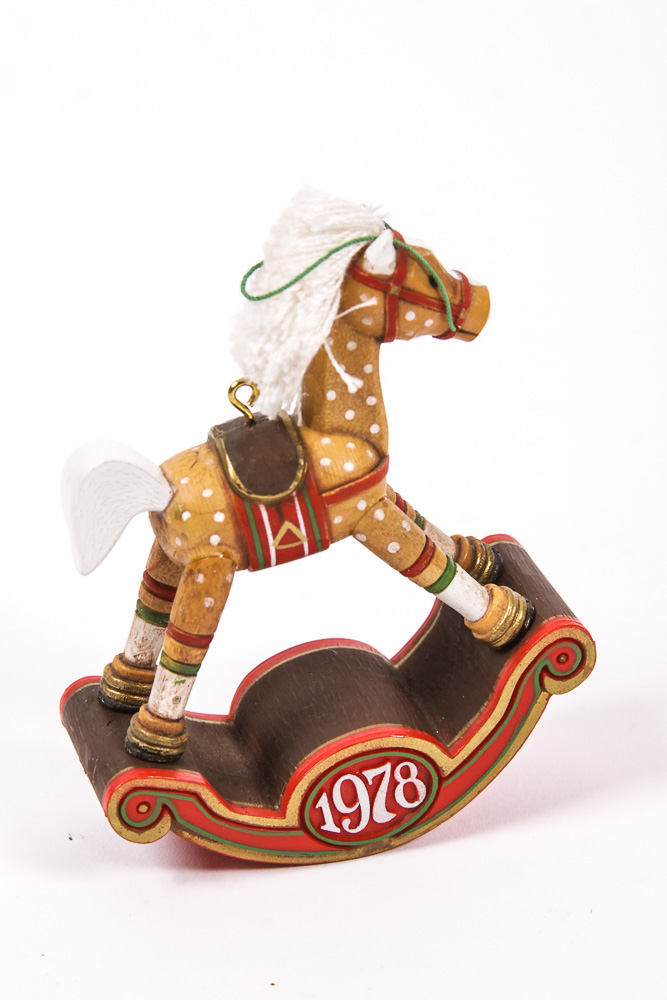 Collection of Hallmark Keepsake Rocking Horse Ornaments