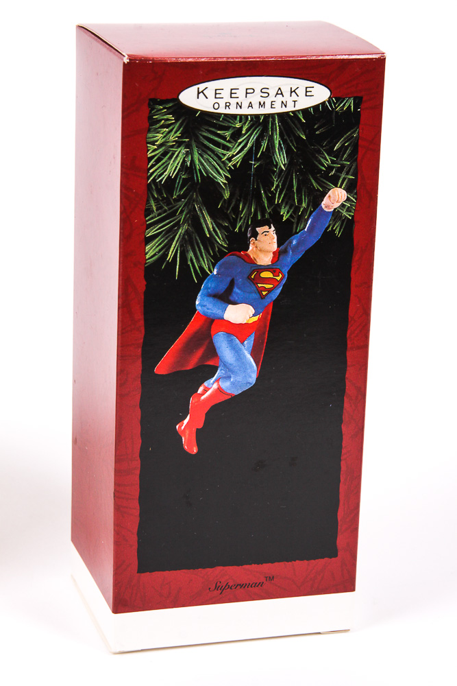 Hallmark Keepsake Comic Book Hero-Themed Ornaments