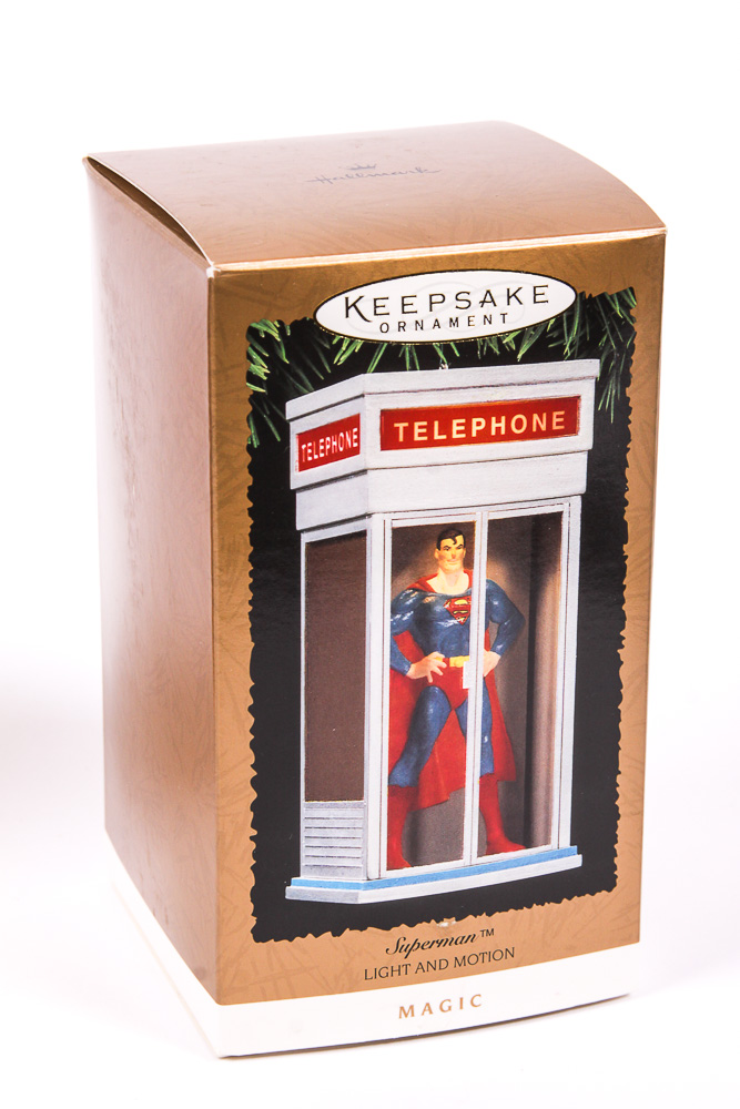 Hallmark Keepsake Comic Book Hero-Themed Ornaments