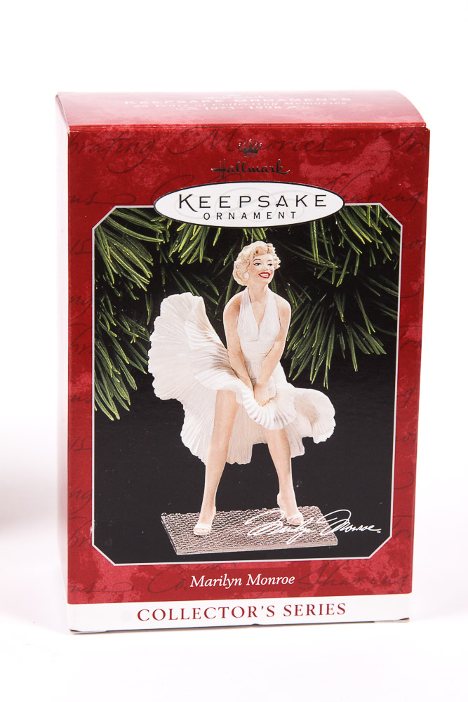 Hallmark Keepsake Ornament Collection Featuring Marilyn Monroe