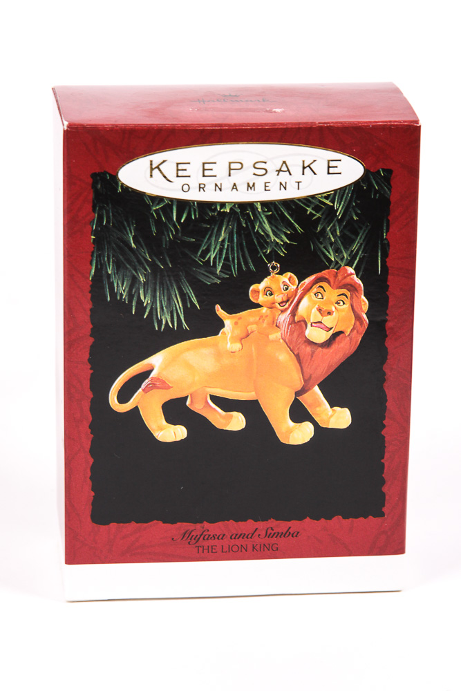 Hallmark Keepsake Disney Movie Character-Themed Ornaments