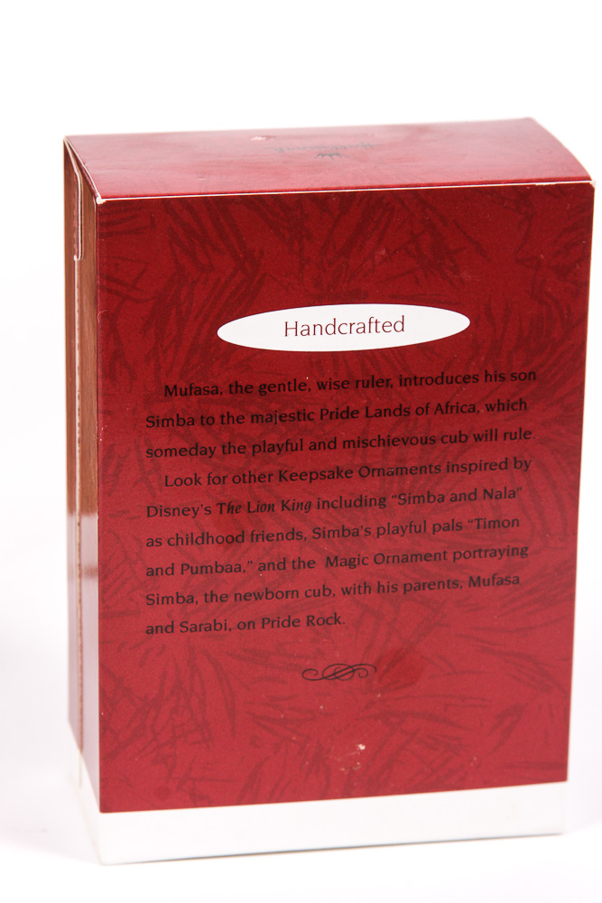 Hallmark Keepsake Disney Movie Character-Themed Ornaments