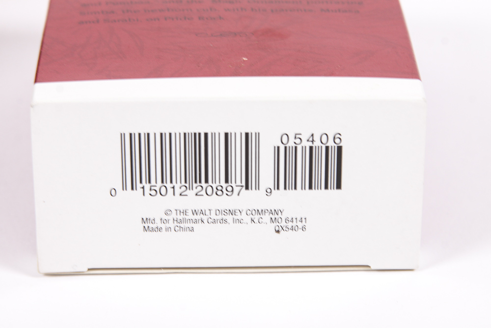 Hallmark Keepsake Disney Movie Character-Themed Ornaments