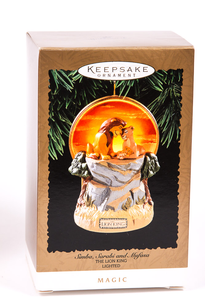 Hallmark Keepsake Disney Movie Character-Themed Ornaments