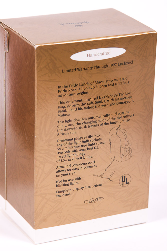 Hallmark Keepsake Disney Movie Character-Themed Ornaments