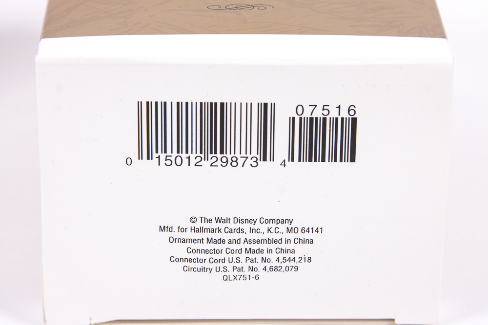 Hallmark Keepsake Disney Movie Character-Themed Ornaments